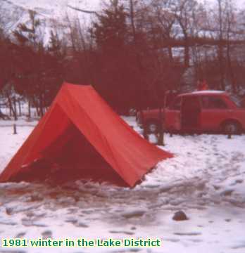  lakes 1981 winter in the Lake District