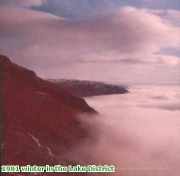  lakes 1981 winter in the Lake District