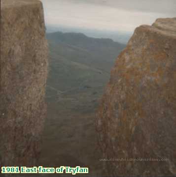  try 1981 East face of Tryfan