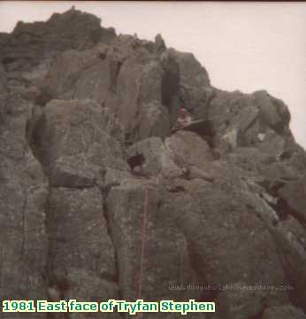  try 1981 East face of Tryfan Stephen