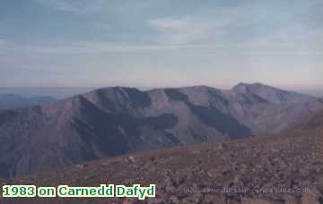  car 1983 on Carnedd Dafyd