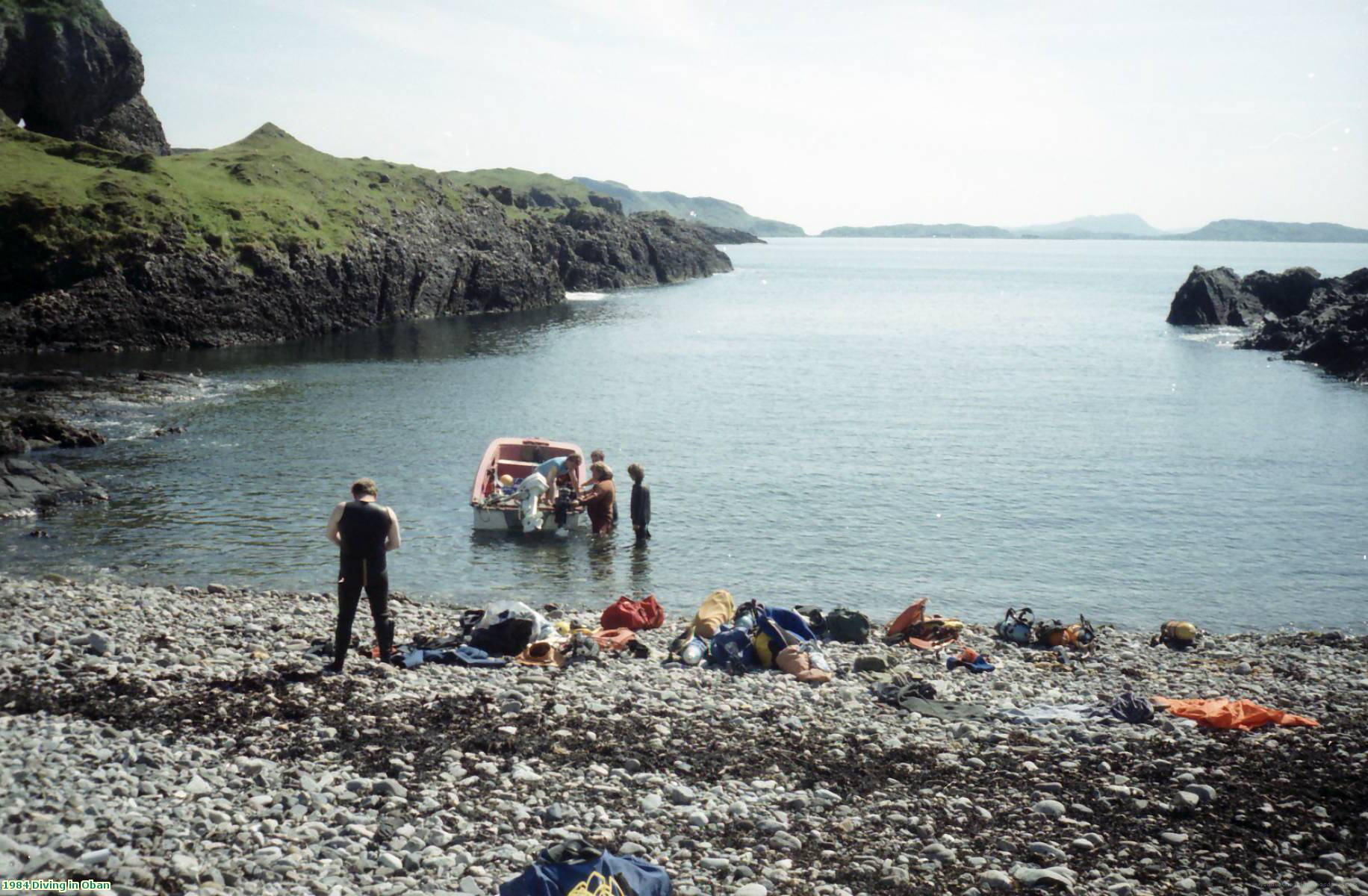 1984 Diving in Oban