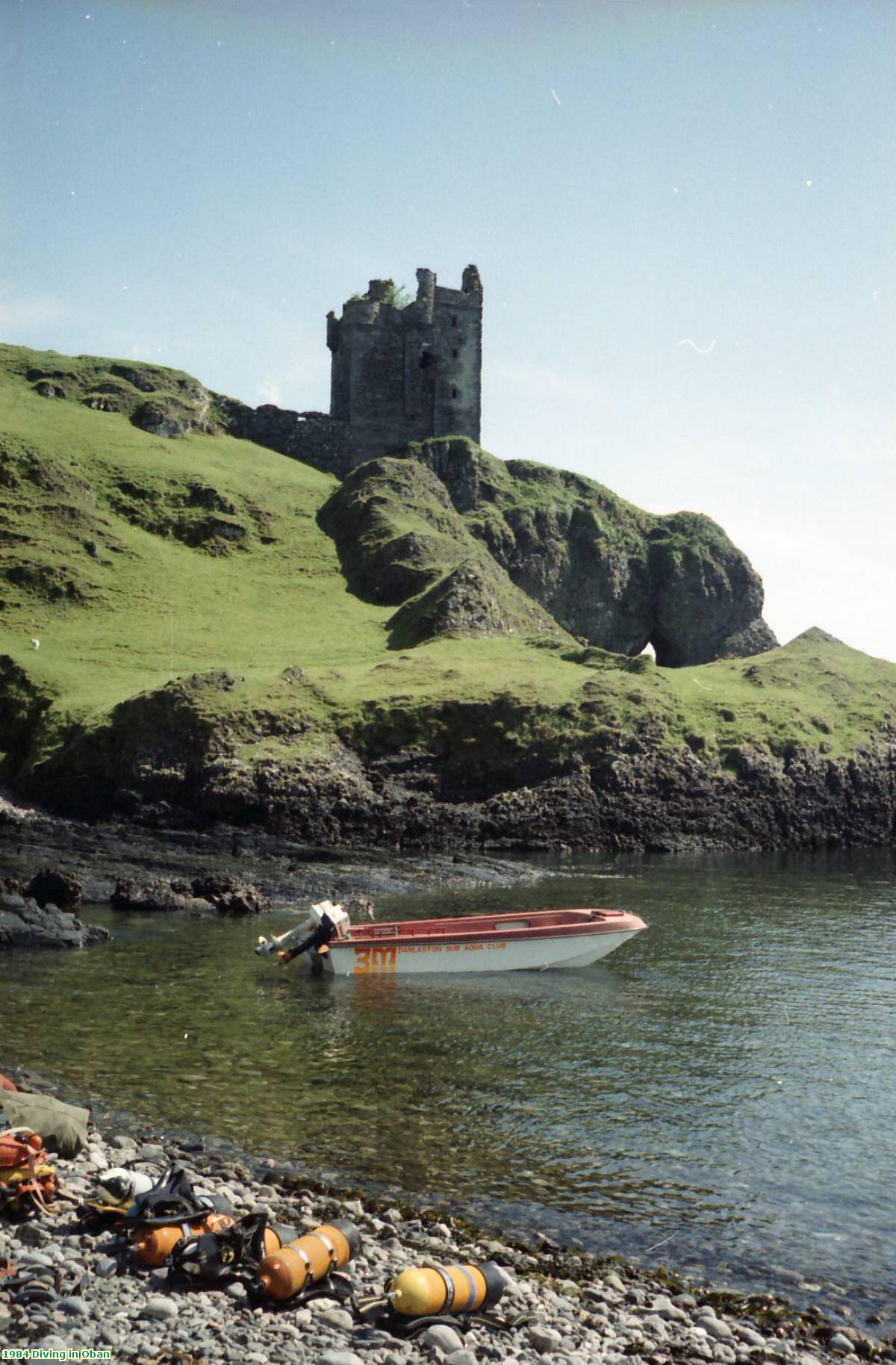 1984 Diving in Oban