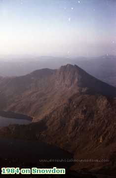  snow 1984 on Snowdon