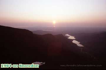  snow 1984 on Snowdon