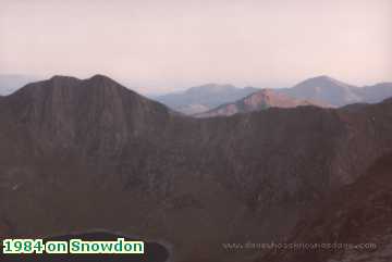  snow 1984 on Snowdon