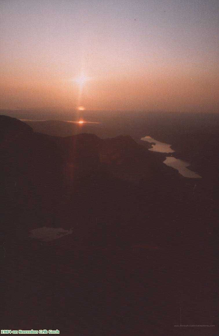 1984 on Snowdon Crib Goch