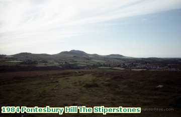  stip 1984 Pontesbury Hill The Stiperstones