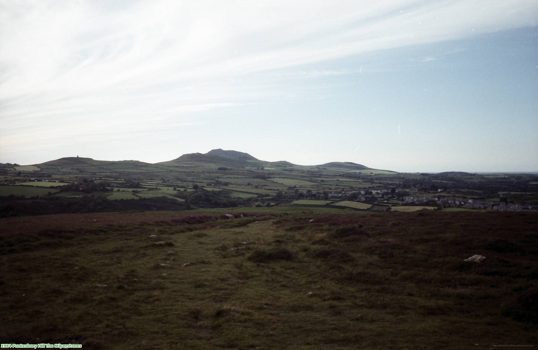 1984 Pontesbury Hill The Stiperstones