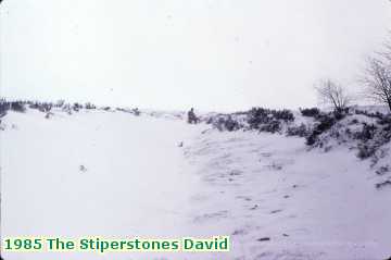  wint 1985 The Stiperstones