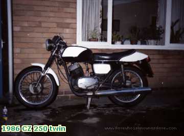  bike 1986 CZ 250 twin