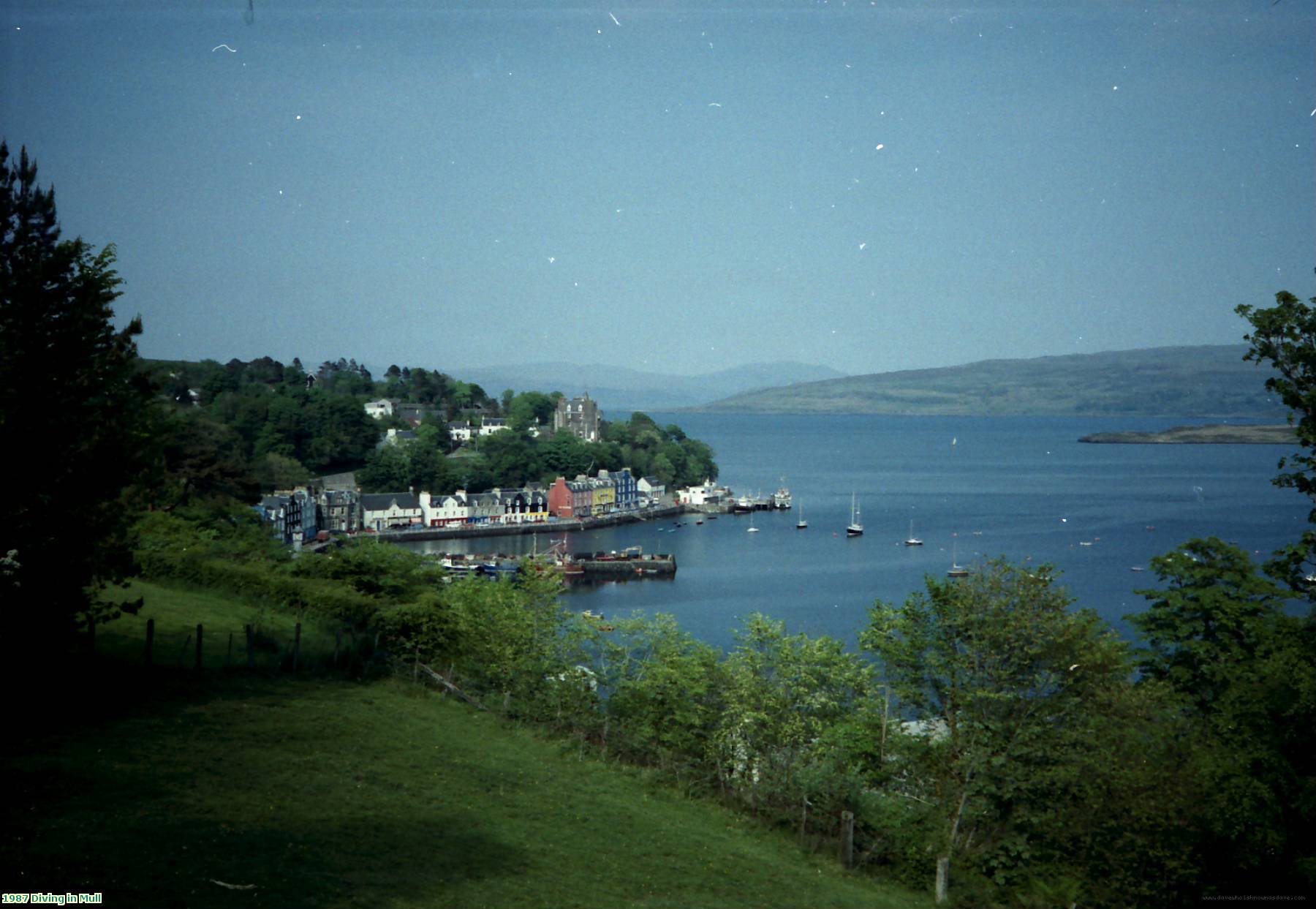 1987 Diving in Mull