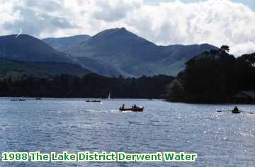  lakes 1988 The Lake District Derwent Water