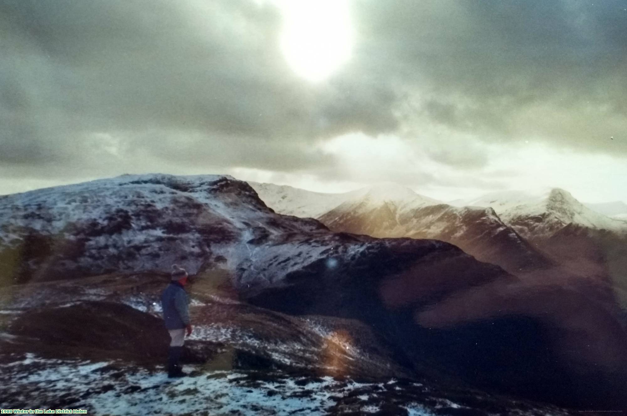 1988 Winter in the Lake District Helen