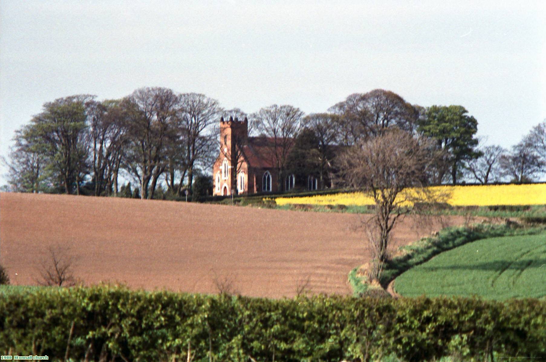 1988  Stonnall church