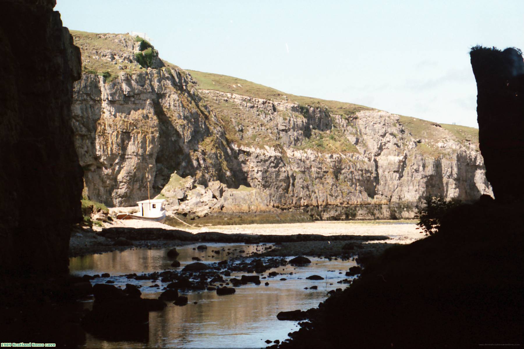 1989 Scotland Smoo cave