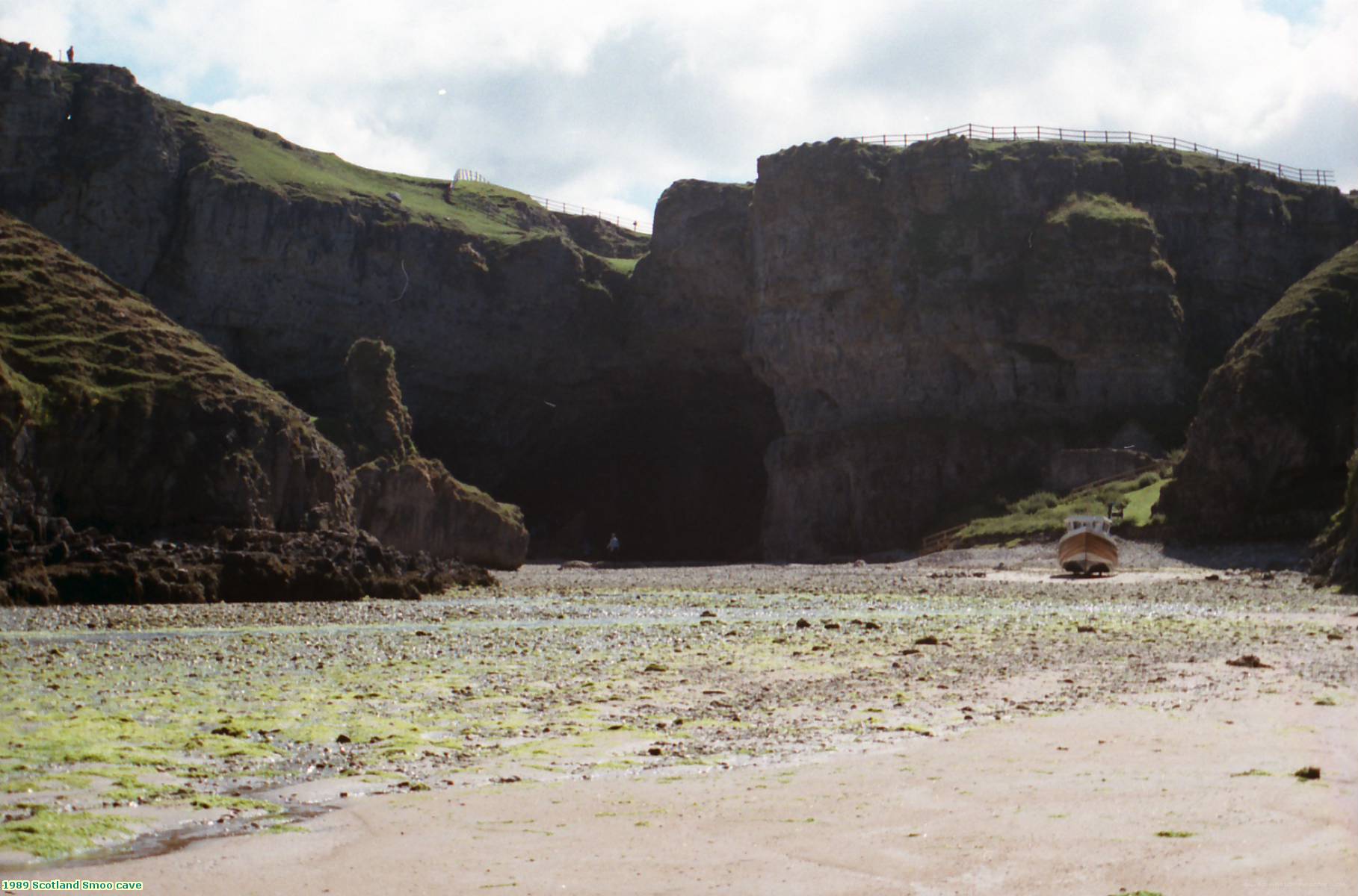 1989 Scotland Smoo cave