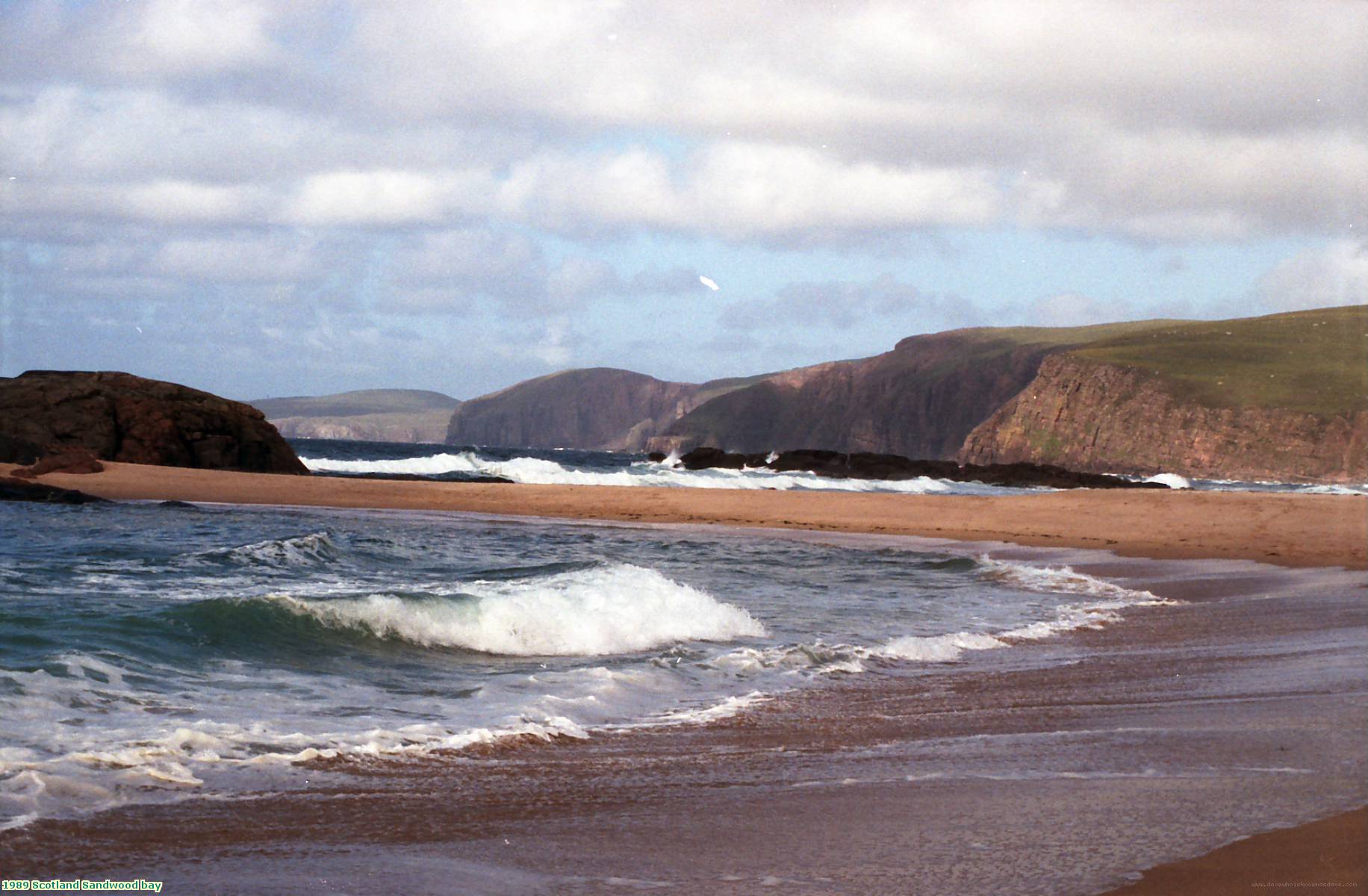 1989 Scotland Sandwood bay