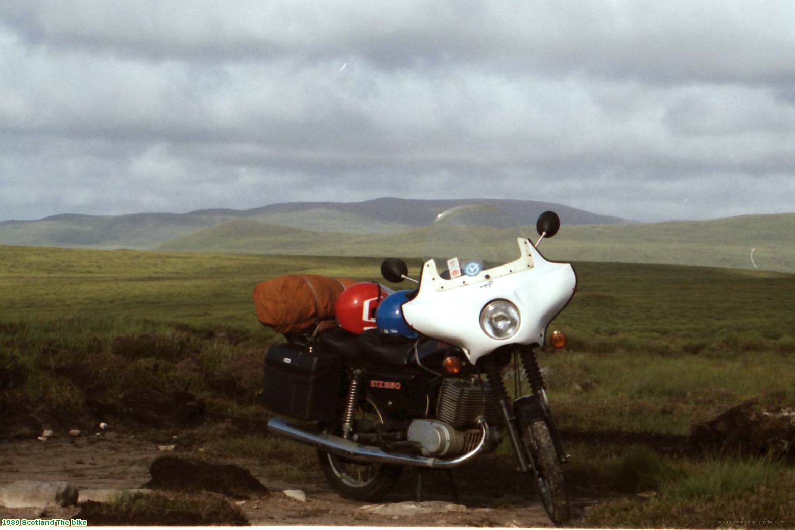 1989 Scotland MZ 250