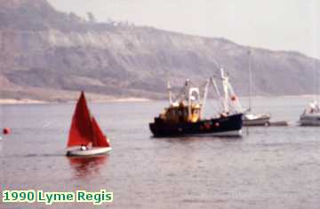  lyme 1990 Lyme Regis