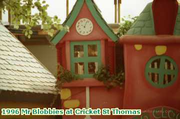  blobbies 1996 Mr Blobbies at Cricket St Thomas