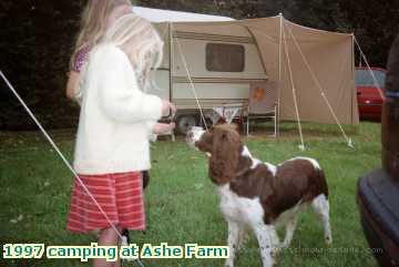  ash 1997 camping at Ashe Farm