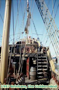  brix 1997 Brixham, the Golden Hind