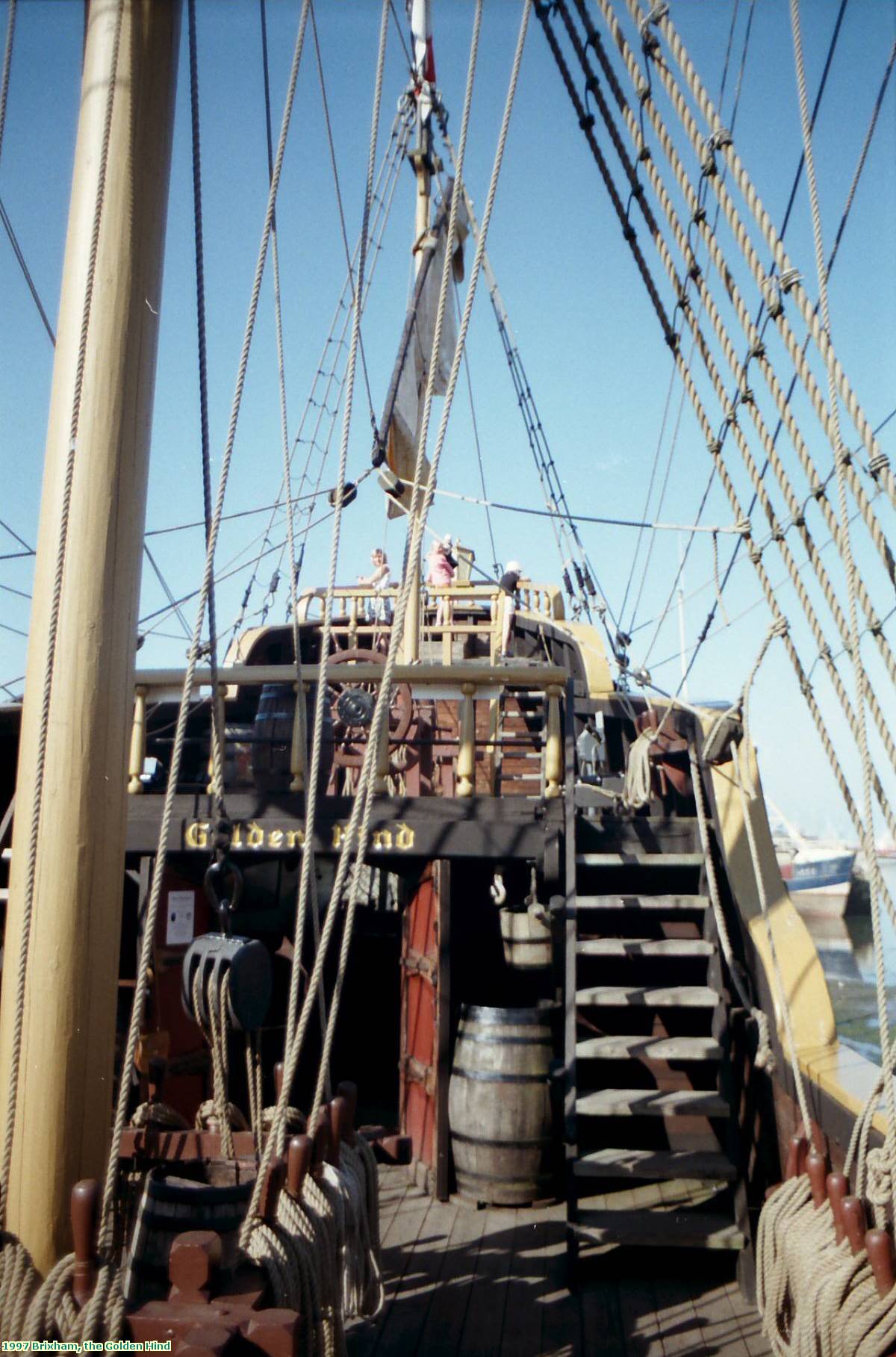 1997 Brixham, the Golden Hind