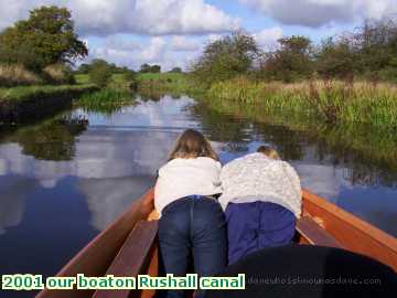  canal 2001 our boaton Rushall canal