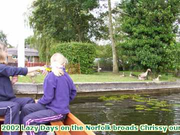  broads 2002 Lazy Days on the Norfolk broads our boat