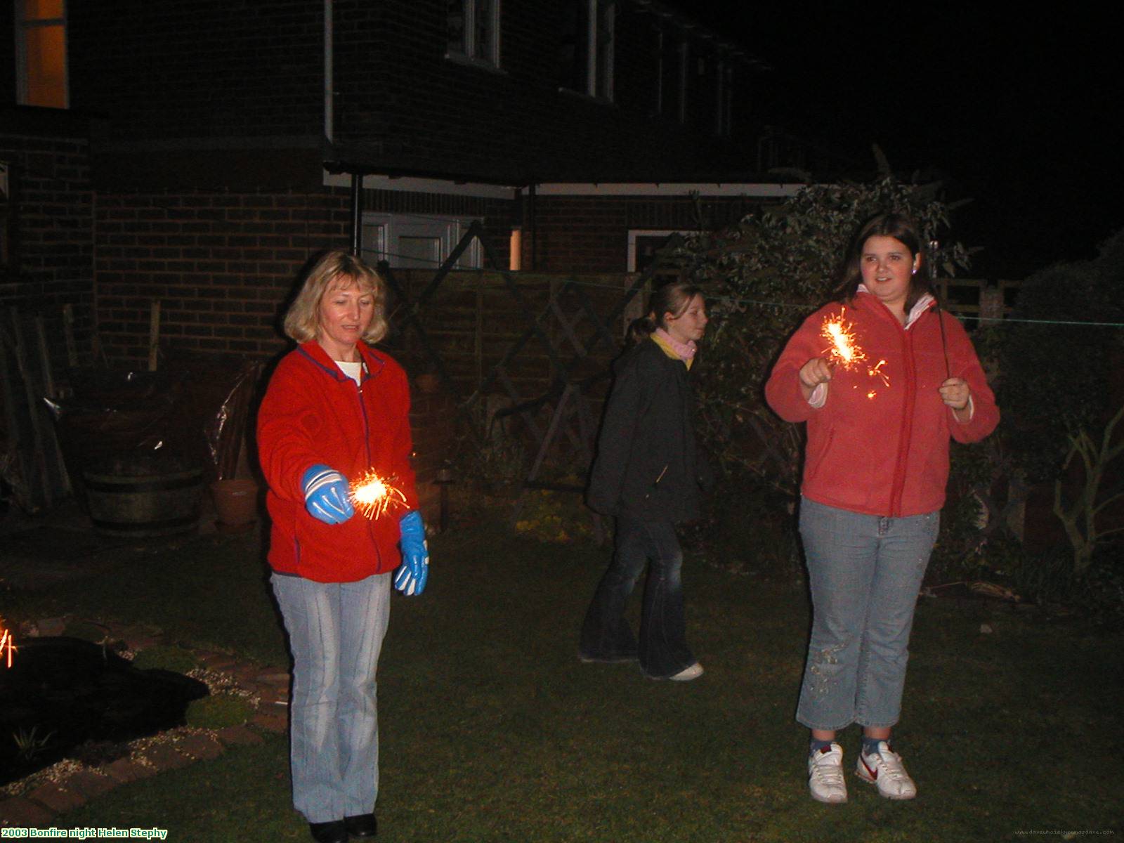 2003 Bonfire night Helen Stephy