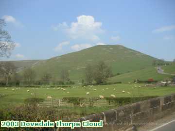  dovedale 2003 Dovedale Thorpe Cloud