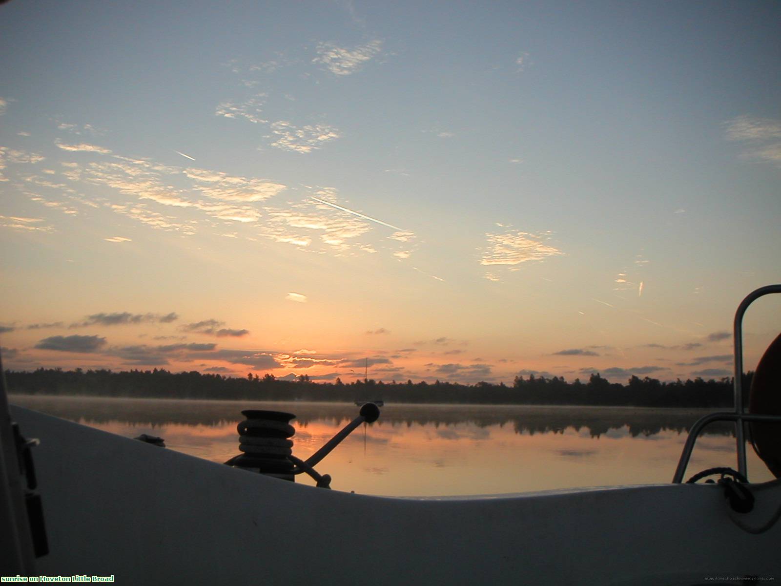 sunrise on Hoveton Little Broad