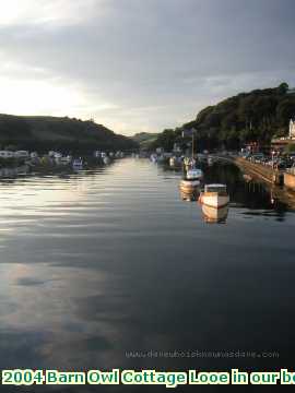  barn 2004 Barn Owl Cottage Looe in our boat