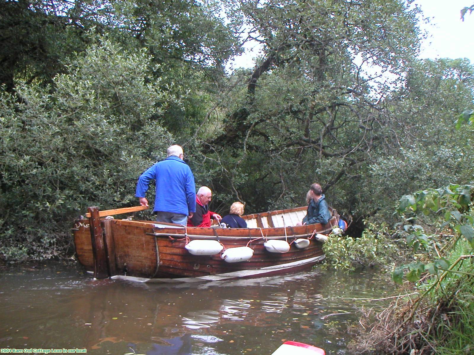 2004 Barn Owl Cottage Looe in our boat