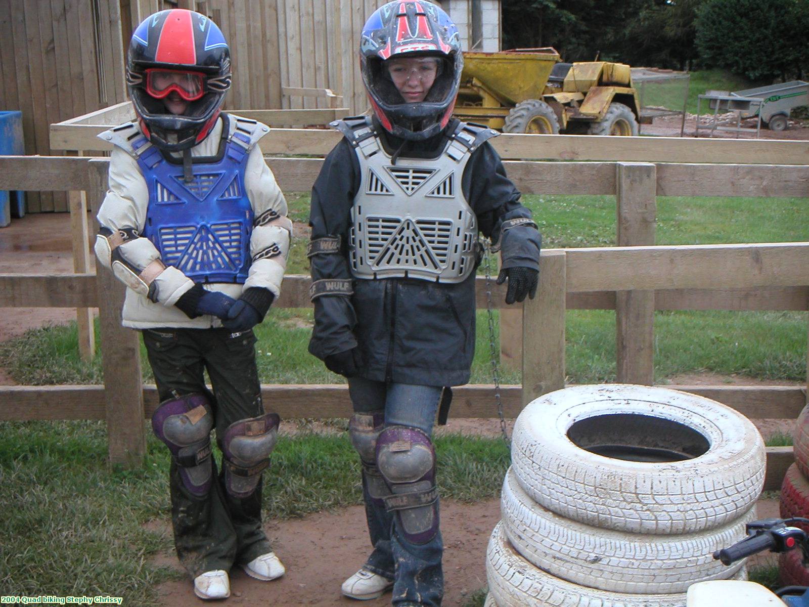 2004 Quad biking Stephy Chrissy