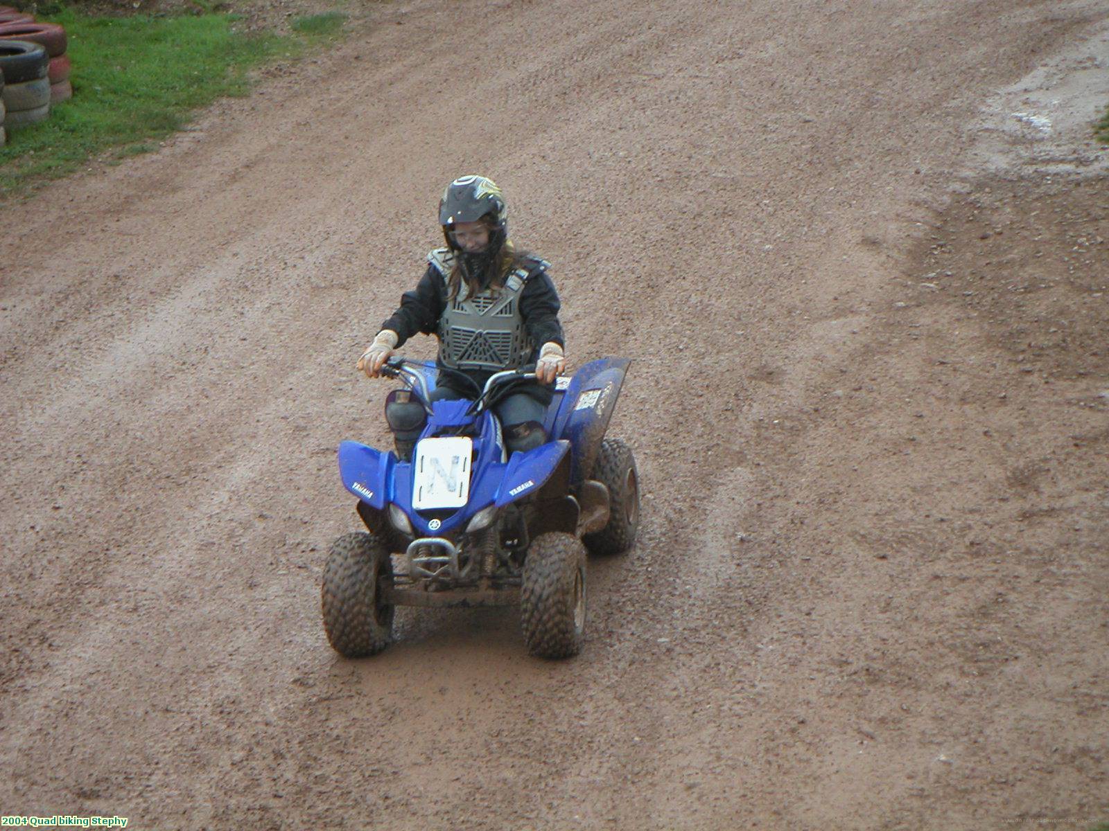 2004 Quad biking Stephy