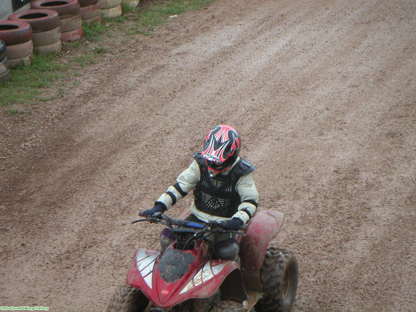 2004 Quad biking Chrissy