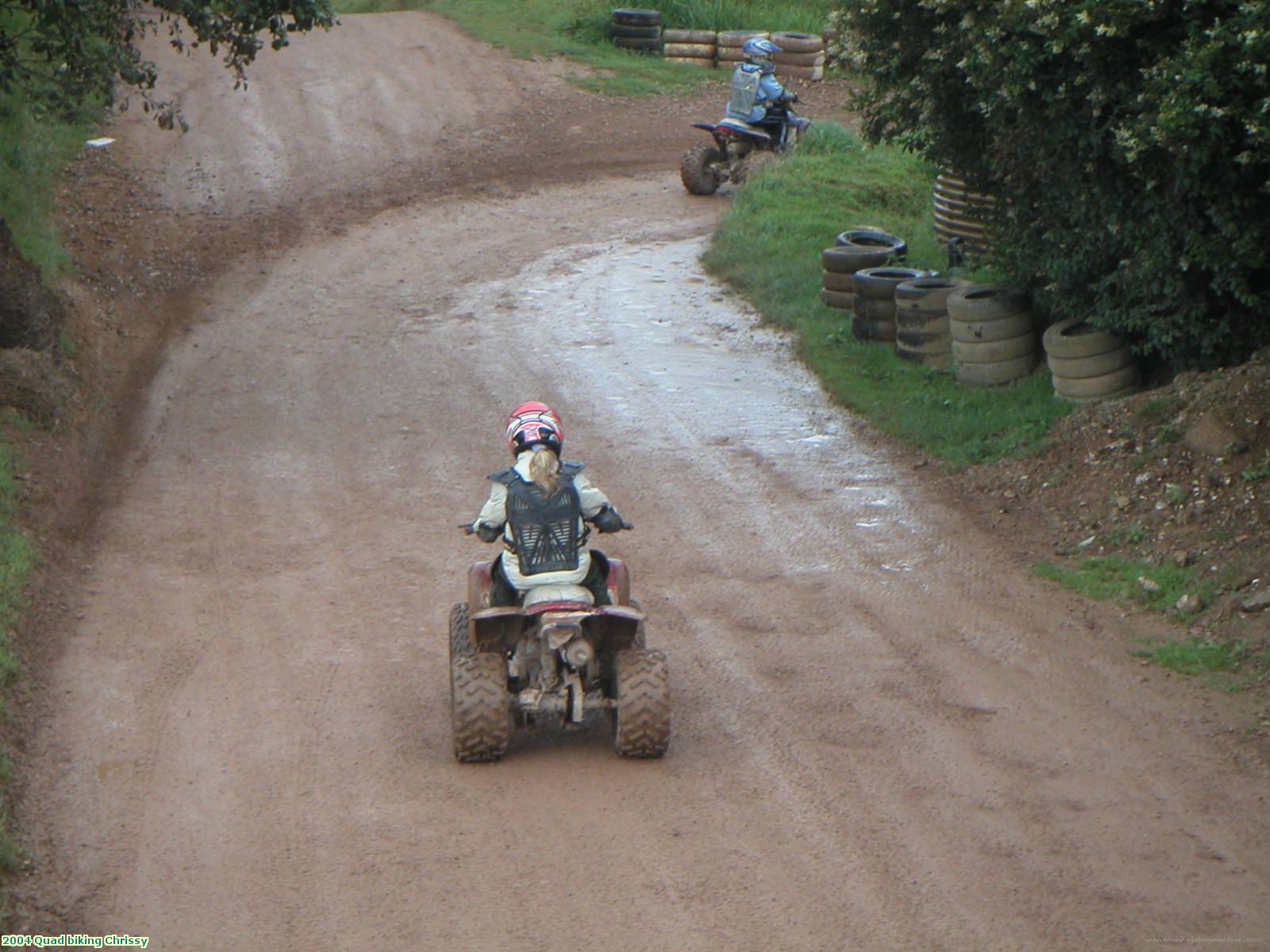 2004 Quad biking Chrissy