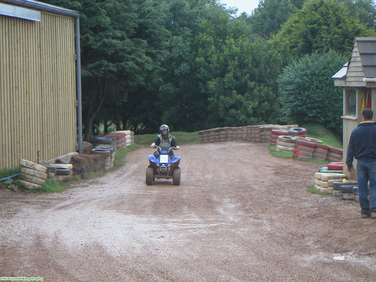 2004 Quad biking Stephy