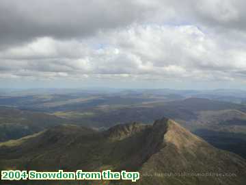  snowdon 2004 Snowdon from the top