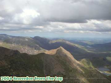  snowdon 2004 Snowdon from the top