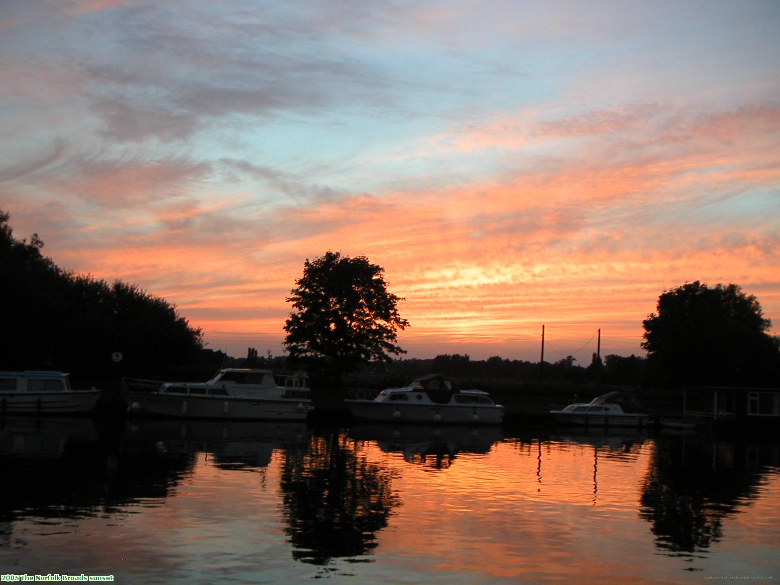 2005 The Norfolk Broads sunset