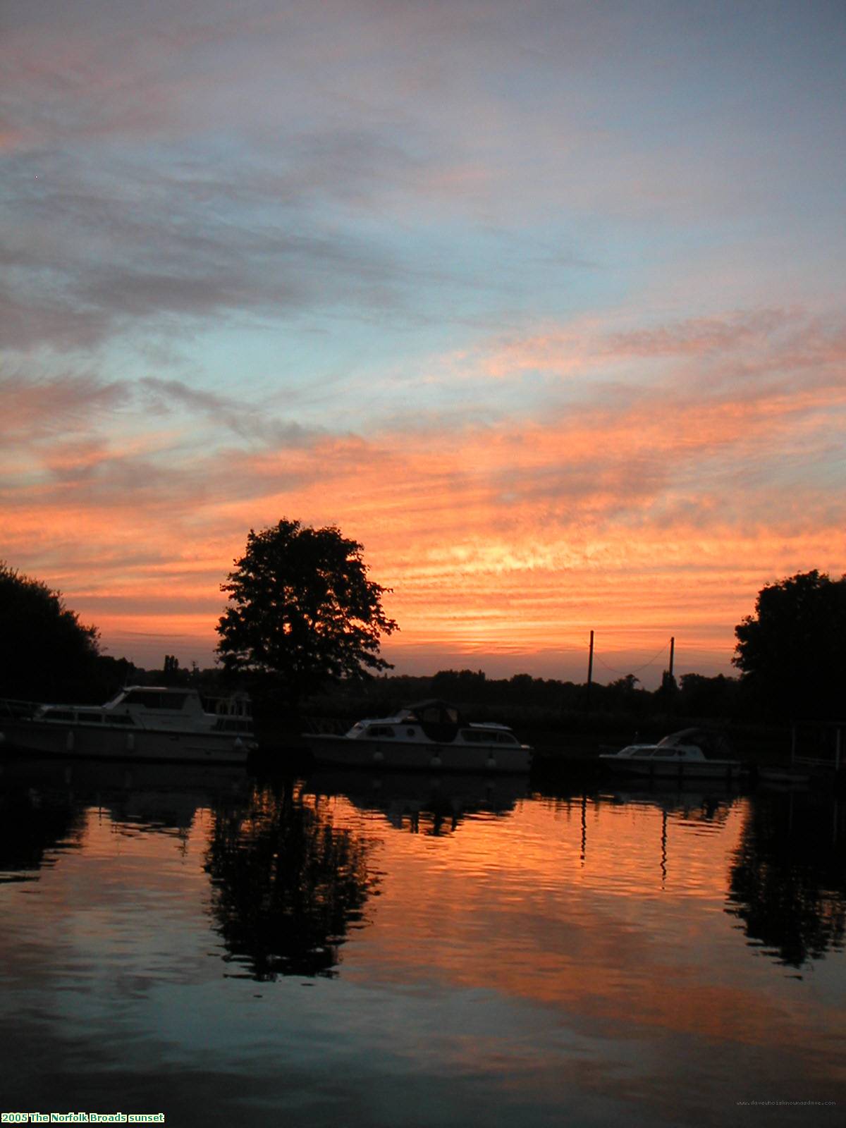 2005 The Norfolk Broads sunset