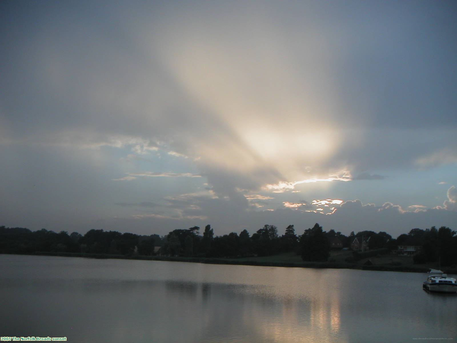 2005 The Norfolk Broads sunset