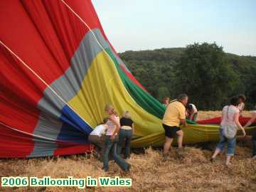  balloon 2006 Ballooning in Wales