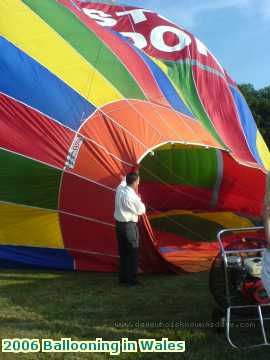  balloon 2006 Ballooning in Wales