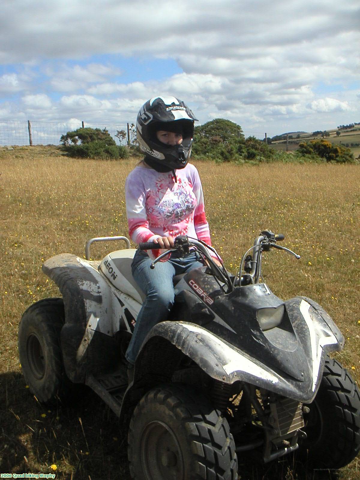 2006 Quad biking Stephy