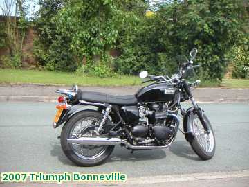  bike 2007 Triumph Bonneville