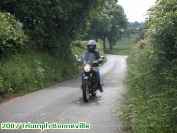  bike 2007 Triumph Bonneville